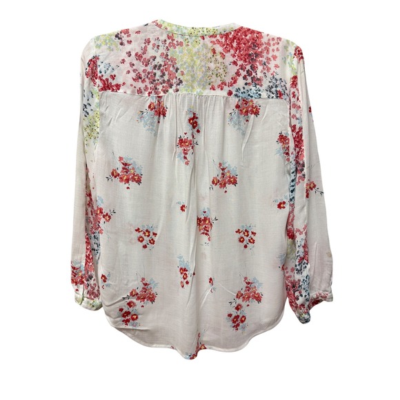 Lucky Brand Women's Sz S/P Floral Fairy Boho Peasant Festival Summer Beachy Work - Picture 4 of 10